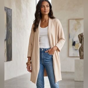 Listicle Cream Knit Cardigan